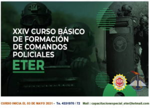 Lee más sobre el artículo XXIV CURSO BASICO DE FORMACION DE COMANDOS ETER