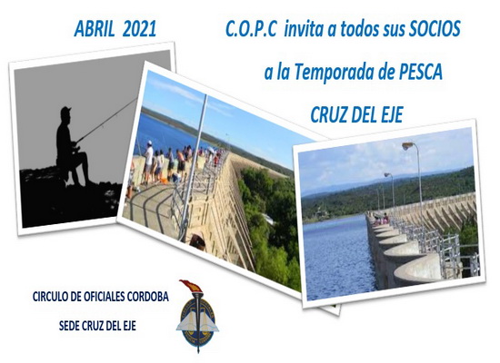 En este momento estás viendo TEMPORADA DE PESCA C.O.P.C. SEDE CRUZ DEL EJE 2021