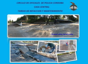 Lee más sobre el artículo Obras y refacciones Casa Central  C.O.P.C – Mayo 2021