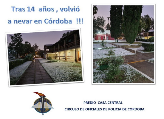 En este momento estás viendo Tras 14 años , volvió a nevar en Cba  –  C.O.P.C.