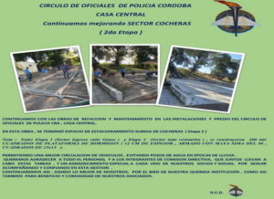 Lee más sobre el artículo REFACCION COCHERAS 2DA ETAPA