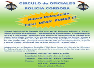 Lee más sobre el artículo Nueva Delegacion Filial Dean Funes Agosto-2021 !!!