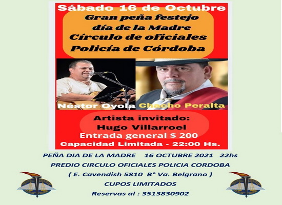 Lee más sobre el artículo Gran Peña DIA DE LA MADRE  OCT-2021