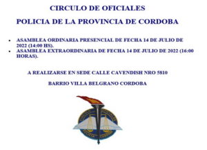 Lee más sobre el artículo IMPORTANTE PUBLICACIONES ASAMBLEAS JULIO 2022