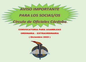 Lee más sobre el artículo NOTA IMPORTANTE – ASAMBLEAS DIC-2022