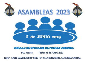 Lee más sobre el artículo ASAMBLEAS 2023  C.O.P.C.