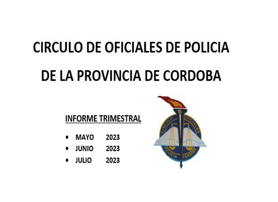 Lee más sobre el artículo INFORME TRIMESTRAL 05-06-07-2023 C.R.C.  C.O.PC.