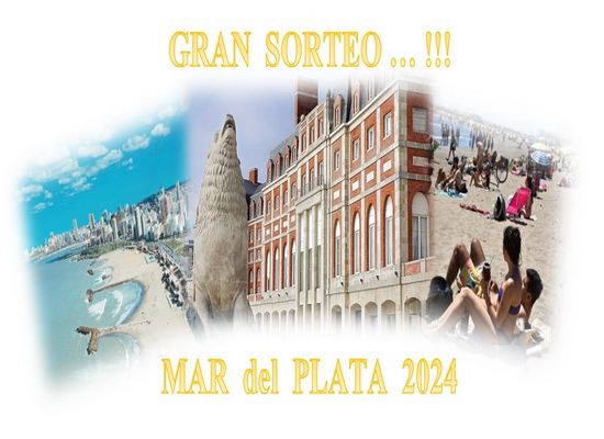 En este momento estás viendo SORTEO VIAJE A MAR DEL PLATA 2024