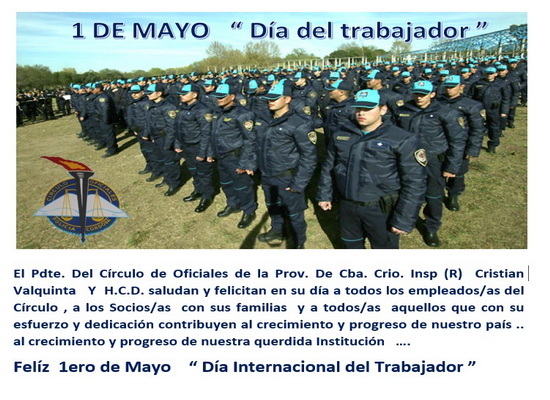 En este momento estás viendo FELIZ DIA DEL TRABAJADOR 2025 C.O.P.C.